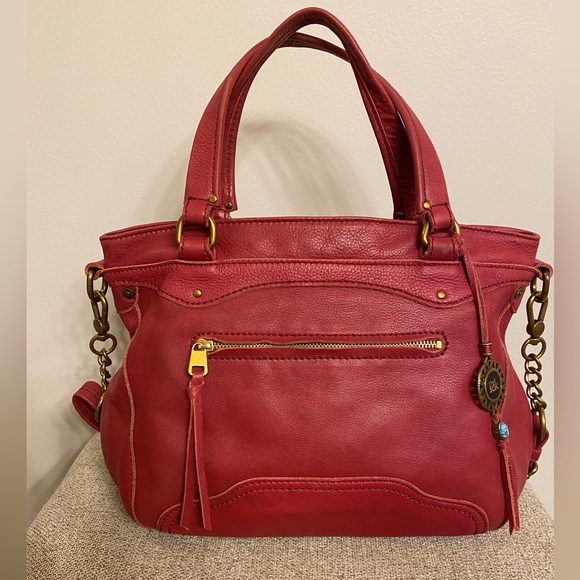 The Sak Bags The Sak Tahoe Leather Satchel With Crossbody Strap